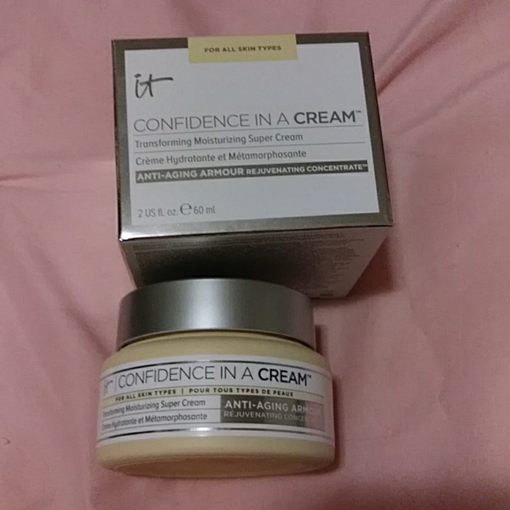 It confidence in a cream